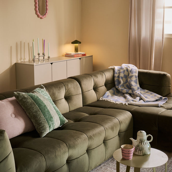 by fonQ Groove Sierkussen Set van 2 - Groen