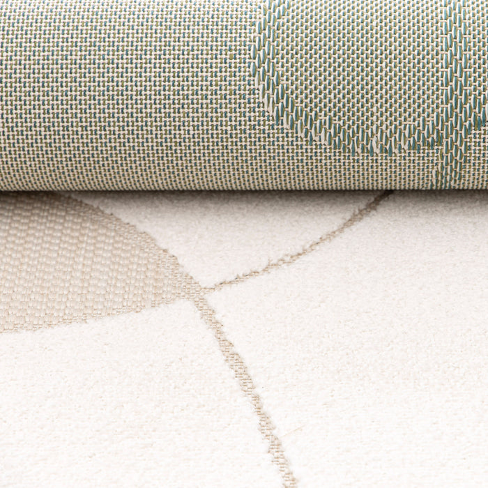 by fonQ Scribs Vloerkleed 200 x 290 cm - Crème