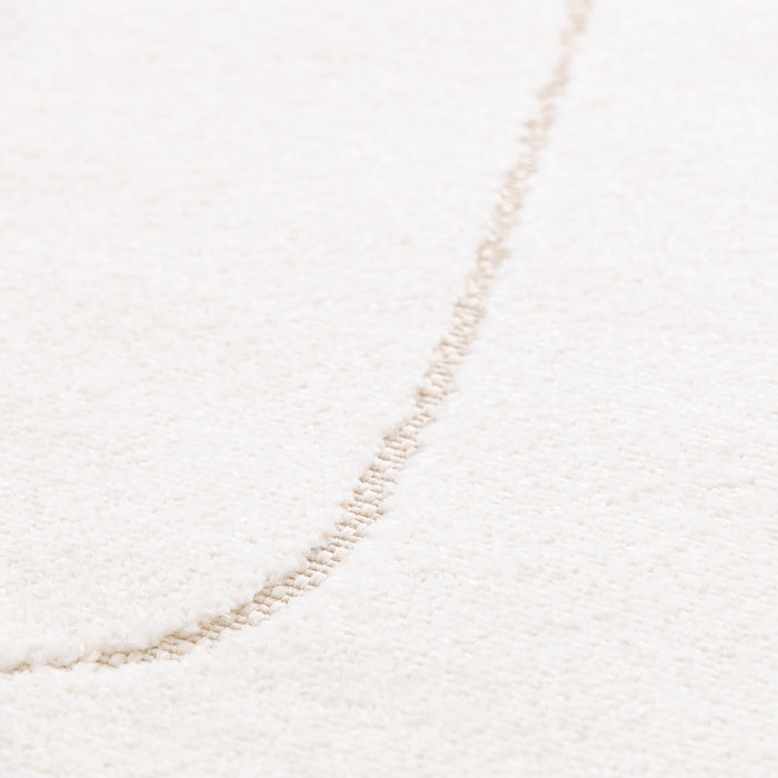 by fonQ Scribs Vloerkleed 200 x 290 cm - Crème