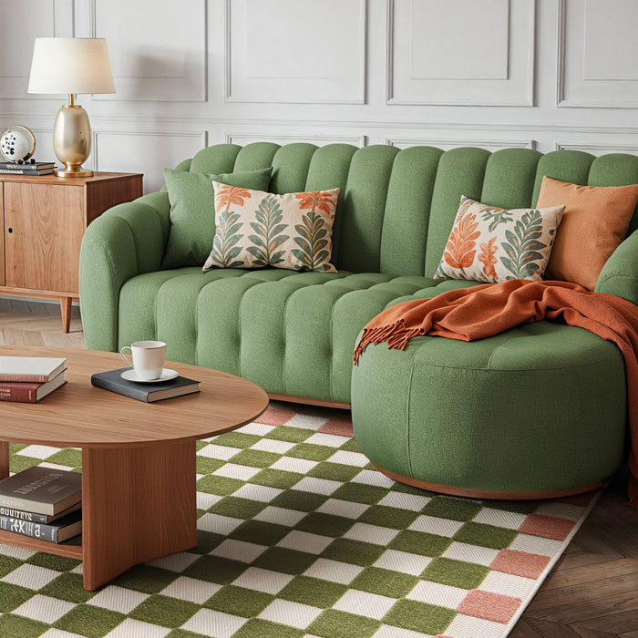 by fonQ Cuby Vloerkleed 160 x 230 cm - Pistache