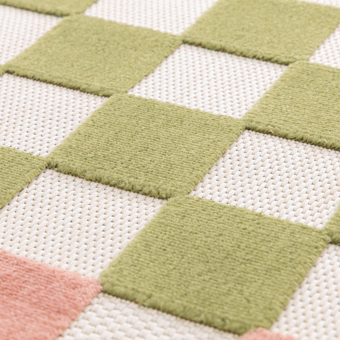 by fonQ Cuby Vloerkleed 200 x 290 cm - Pistache
