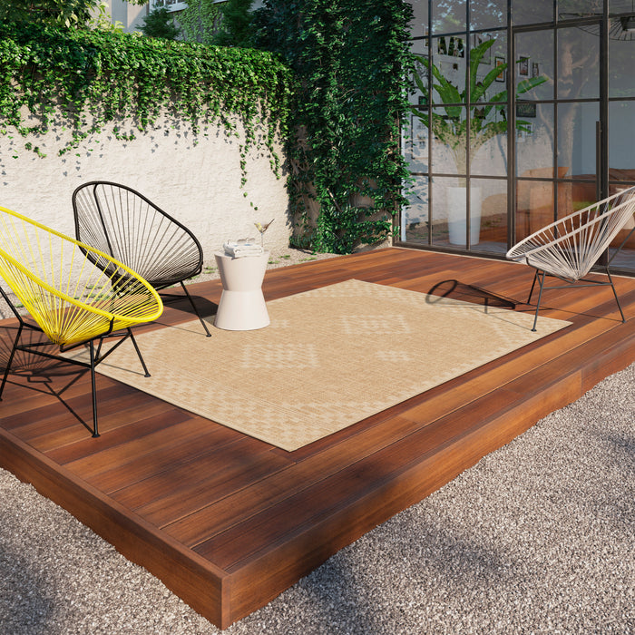 by fonQ Saga Vloerkleed 200 x 290 cm - Naturel