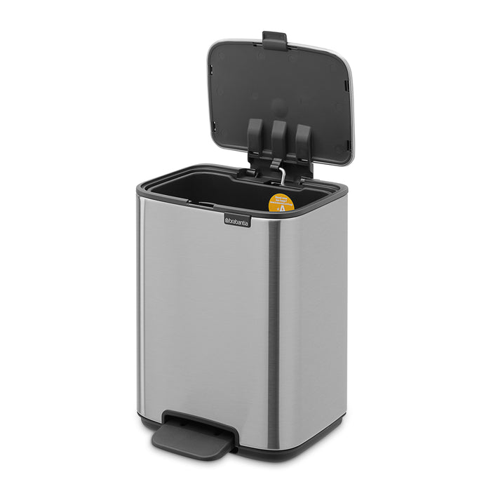 Brabantia Bo Pedaalemmer 4 L - Matt Steel
