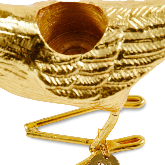 POLSPOTTEN Flock Of Birds Kandelaar Set van 2 - Goud