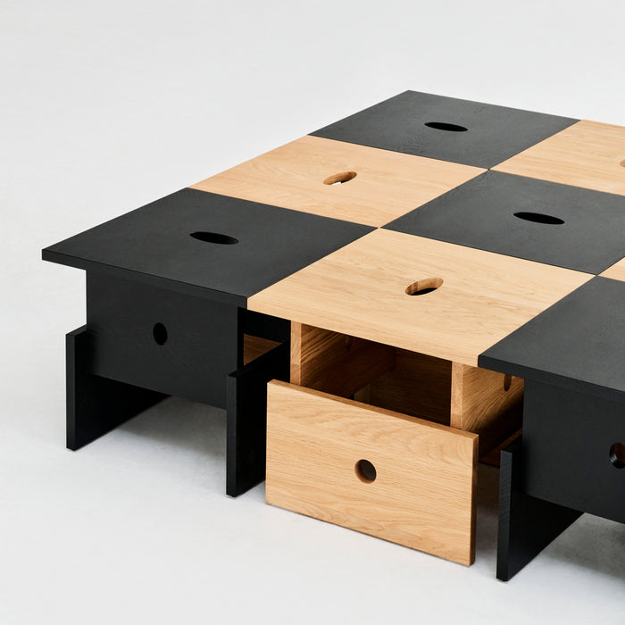 HAY Wood Box Bijzettafel - Zwart