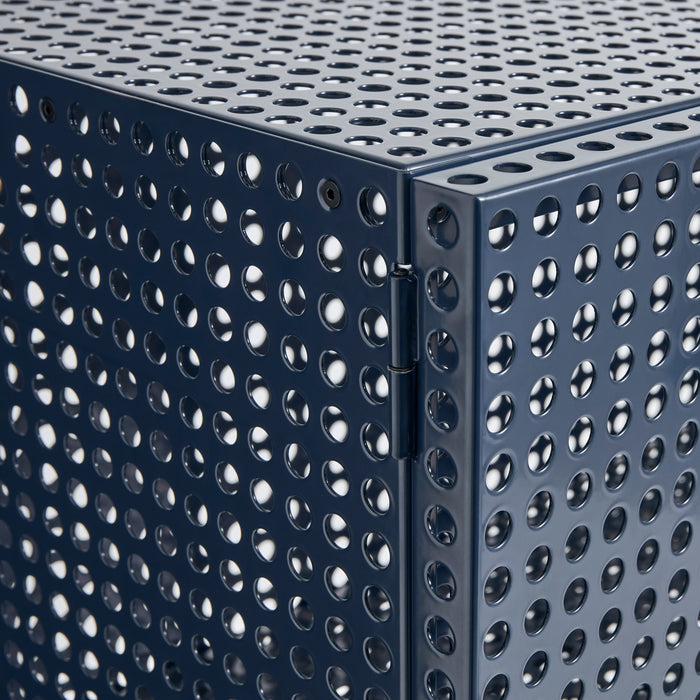 HAY Perforated Dressoir M - Steel Blue