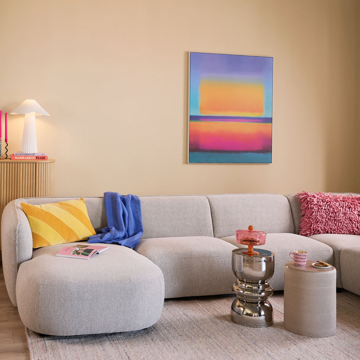 Housecraft Living Kinga Bijzettafel Rond 29.50 cm Zilver