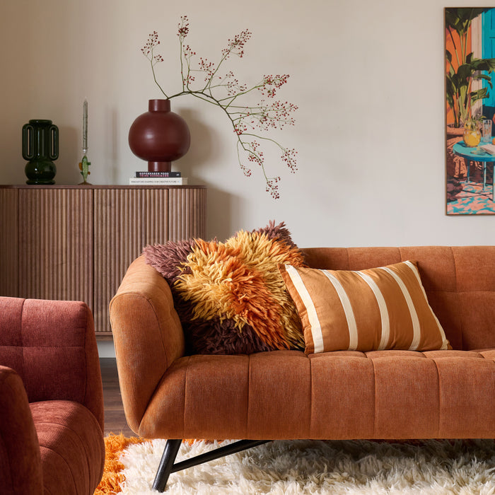 HKliving Fluffy Sierkussen 55 x 55 cm - Horizon