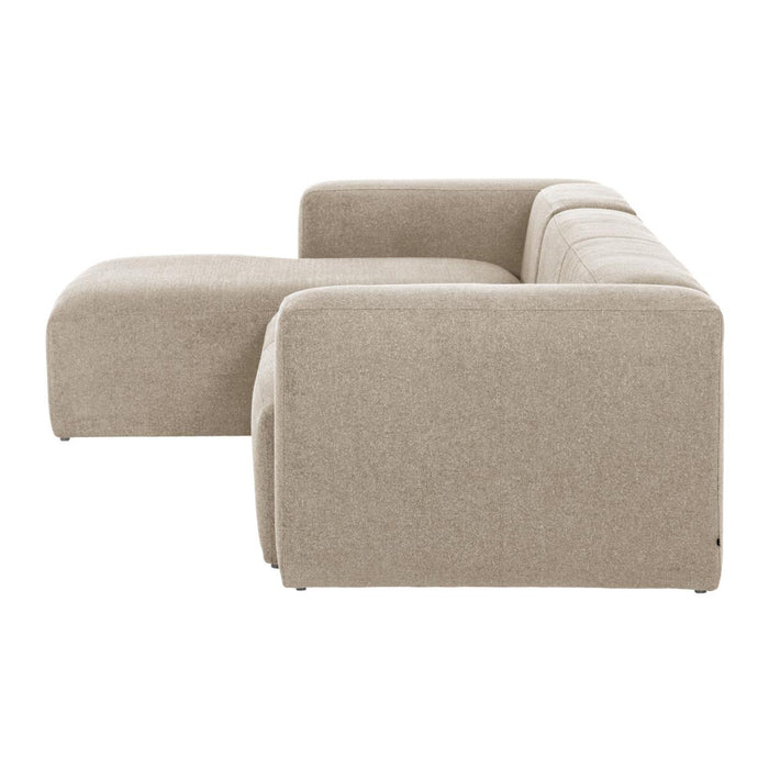 Kave Home Blok Chaise Longue Links - Ivoor