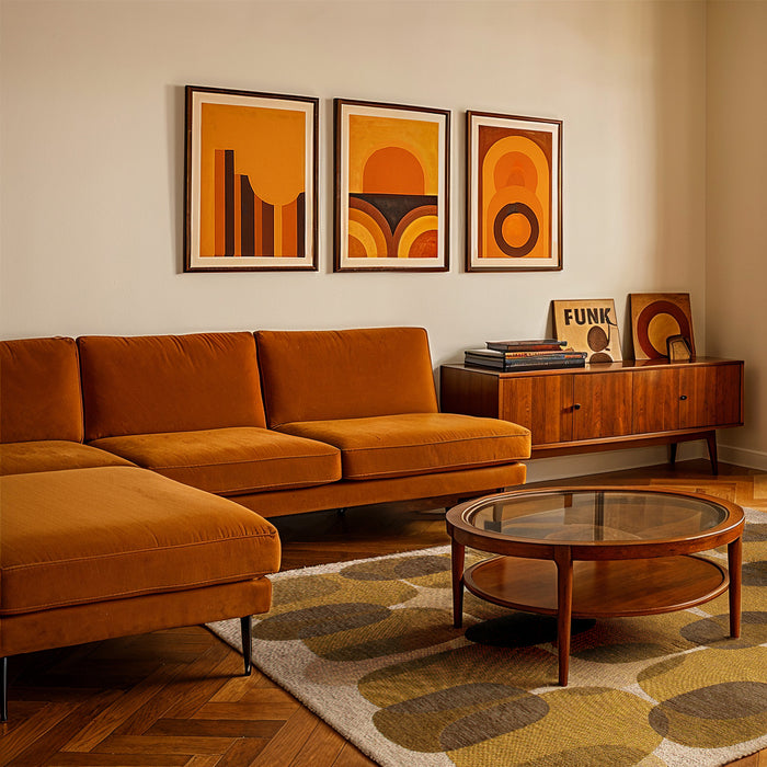 Lola & Moi Café Vloerkleed - Montain Trail - 170 x 240 cm