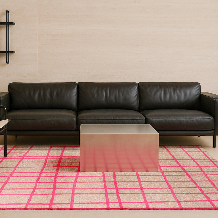 Lola & Moi Caro Vloerkleed - Hot Pink - 240 x 340 cm