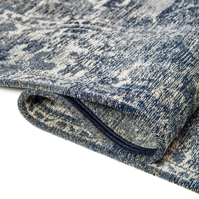 Lola & Moi Heris Vloerkleed - Deep Blue - 200 x 280 cm