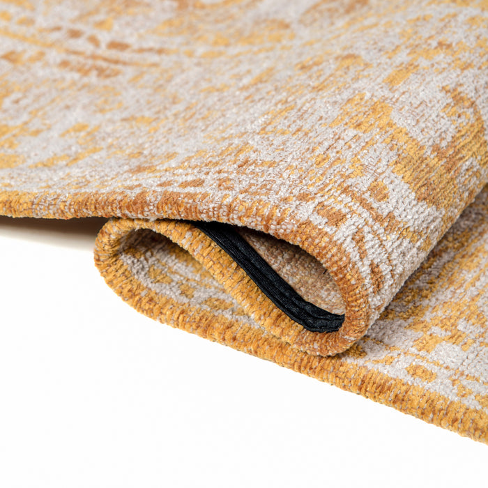 Lola & Moi Heris Vloerkleed - Golden Wall - 140 x 200 cm