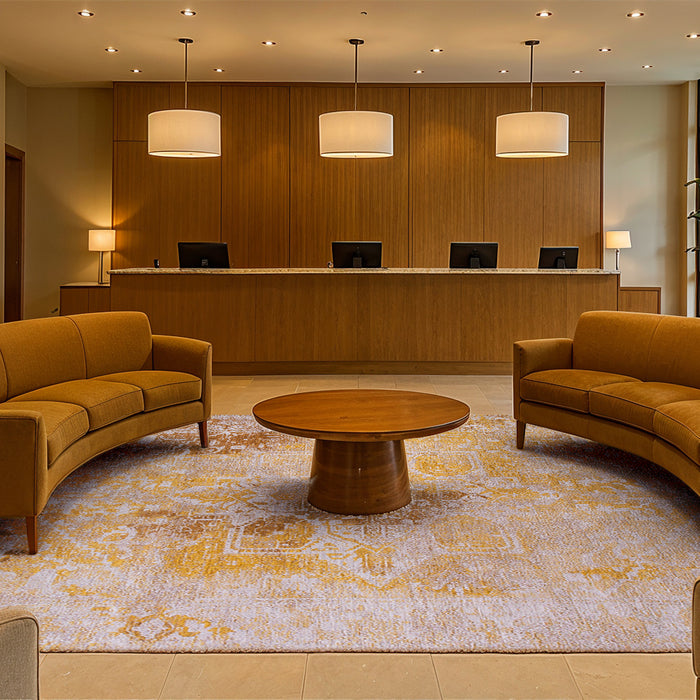 Lola & Moi Heris Vloerkleed - Golden Wall - 170 x 240 cm