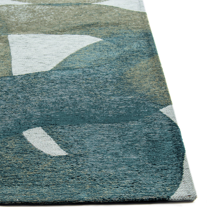 Lola & Moi My Way Vloerkleed - Teal - 170 x 240 cm