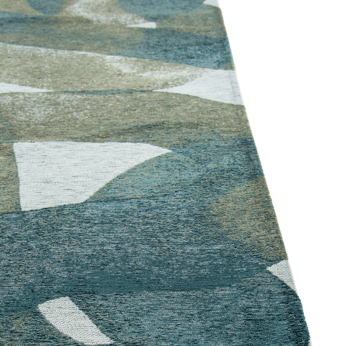 Lola & Moi My Way Vloerkleed - Teal - 240 x 340 cm