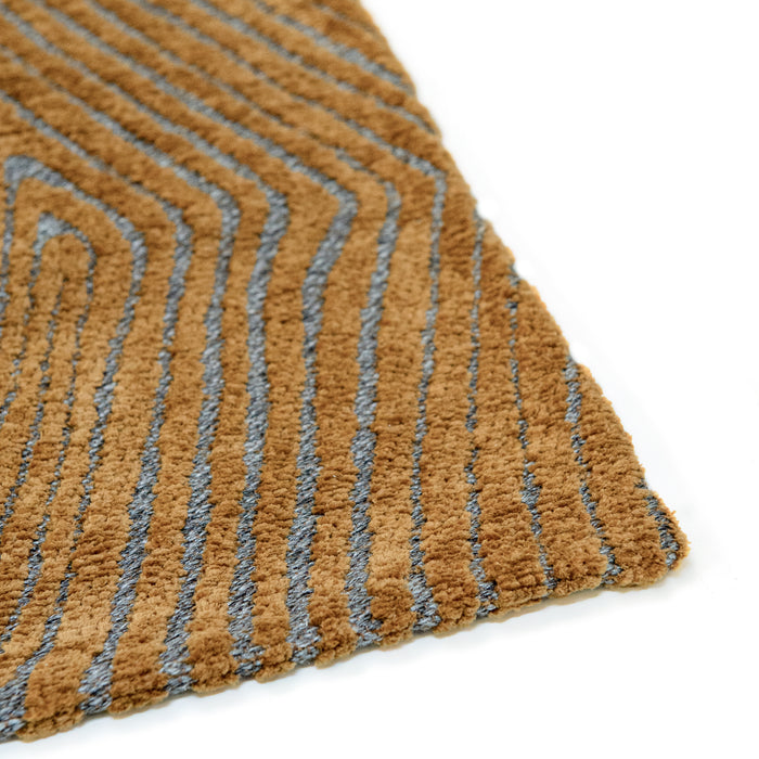 Lola & Moi Tabasco Vloerkleed - Gold Stone - 80 x 150 cm