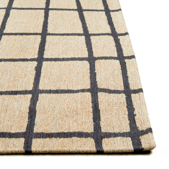 Lola & Moi Caro Vloerkleed - Creamy Black - 240 x 340 cm