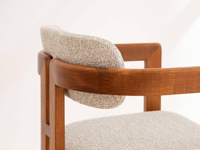 Micadoni Set van 2 eetkamerstoelen Llevant