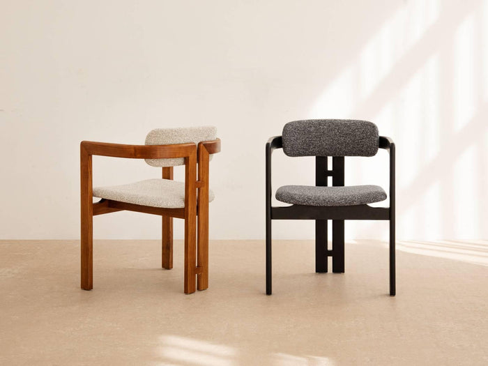 Micadoni Set van 2 eetkamerstoelen Llevant