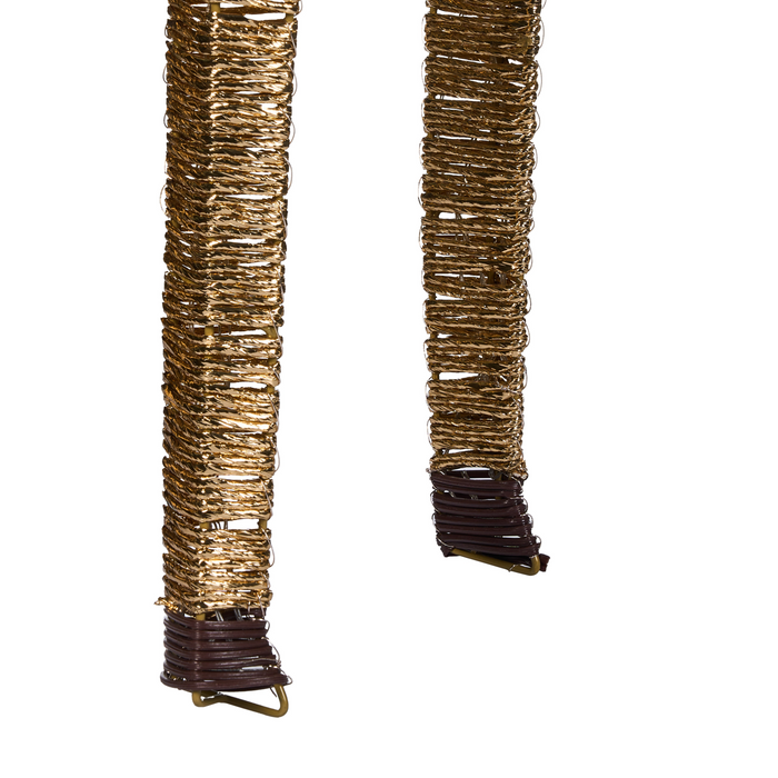 Beliani - AKUREYRI - LED kerstdecoratie - Goud - IJzer