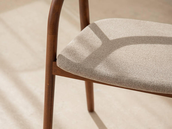 Micadoni Set van 2 eetkamerstoelen Illa