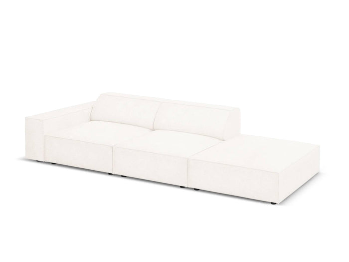 Micadoni 4-zitsbank Jodie bouclé rechts open