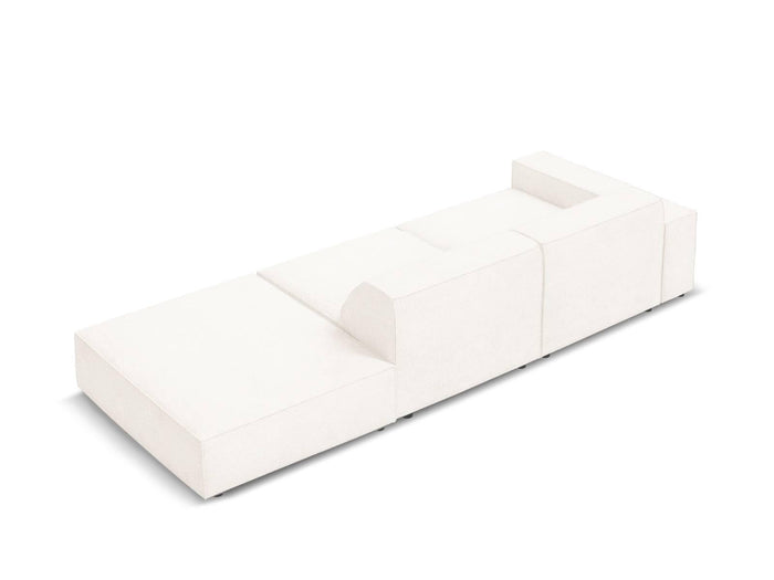 Micadoni 4-zitsbank Jodie bouclé rechts open