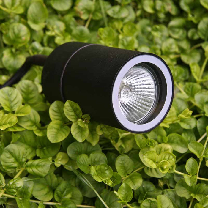KS Verlichting LED Pin Tuinspot Zwart met Color LED