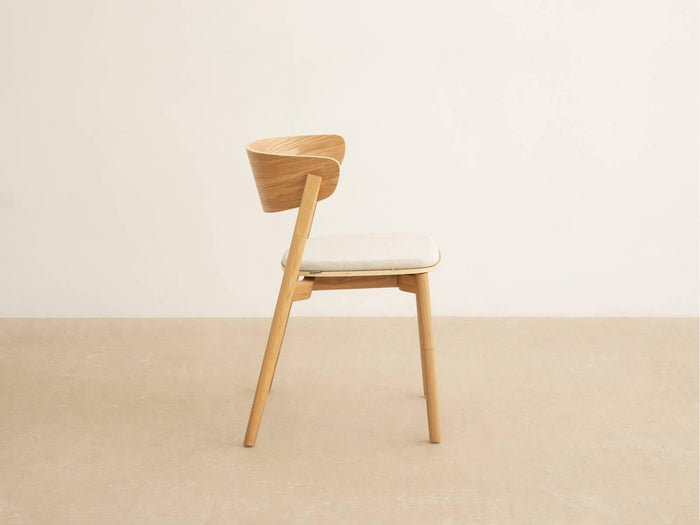 Micadoni Set van 2 eetkamerstoelen Mares