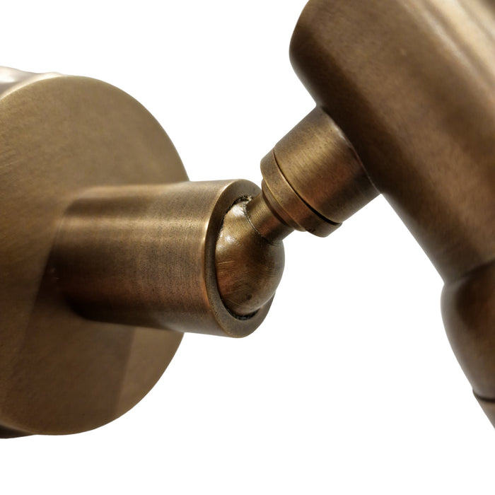 Nostaluce Buitenspot Indigo Swirl Antiek Messing