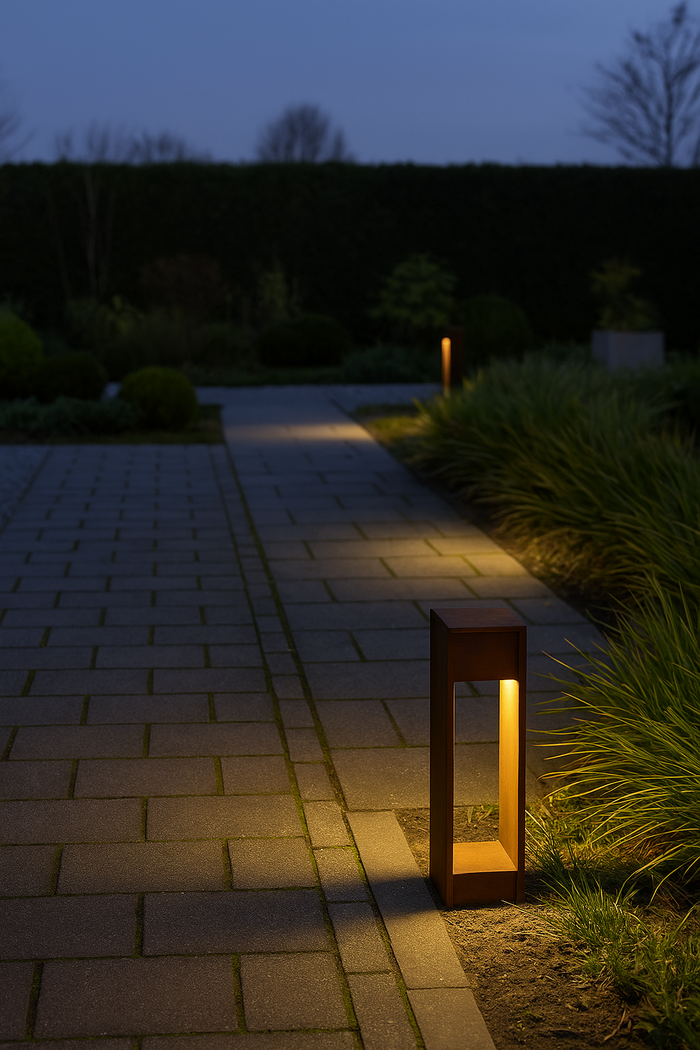 KS Verlichting Core Tuinlamp Corten 45cm