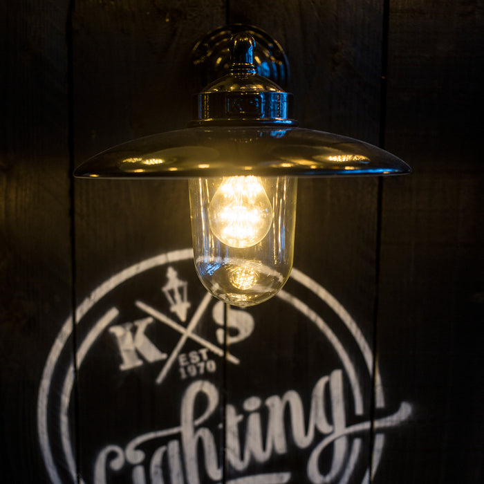 KS Verlichting Buitenlamp Palazzo zwart Dag Nacht Schemersensor LED