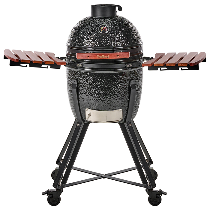 Beliani - KAMADO - Houtskoolgrill - Zwart - Keramiek