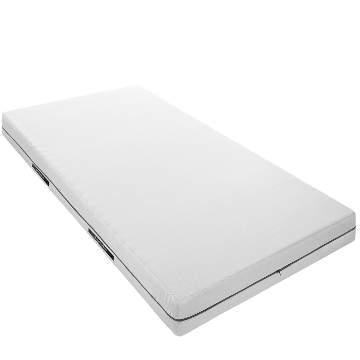 tectake® Matras Sky, 2in1 hardheden, 3D-mesh - Wit