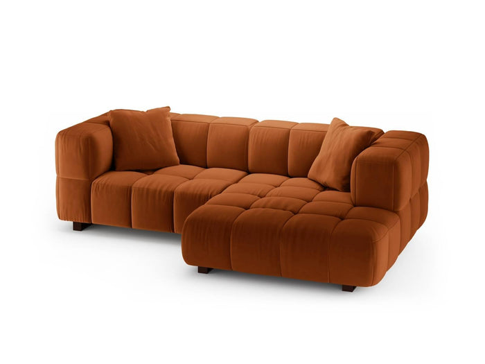 Micadoni 3-zitsslaapbank Puma velvet rechts