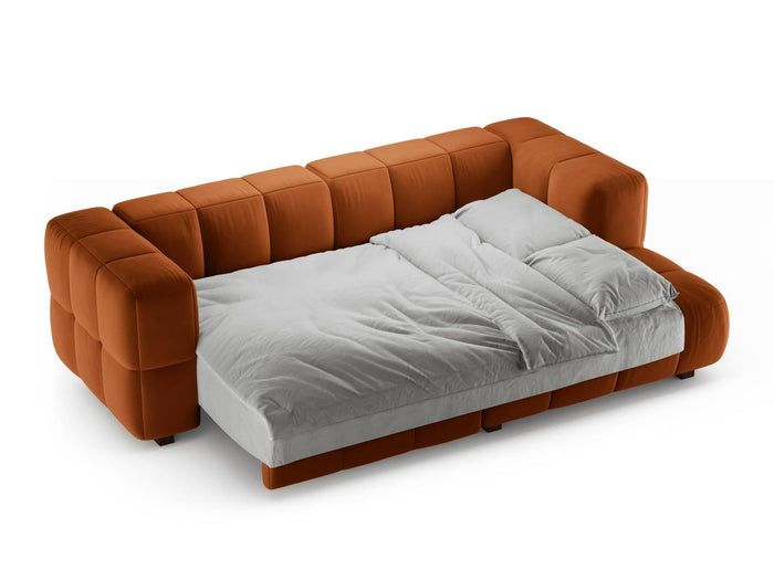 Micadoni 3-zitsslaapbank Puma velvet rechts