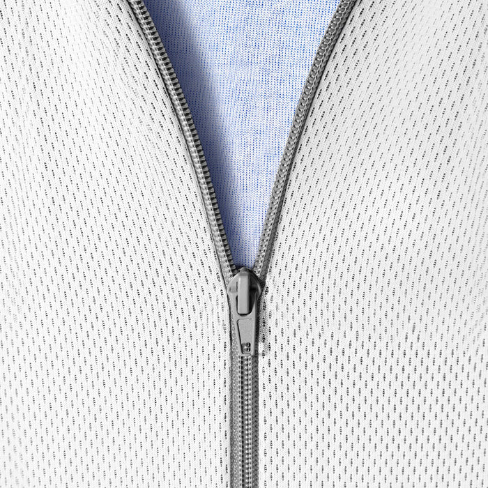 tectake® Matras Sky, 2in1 hardheden, 3D-mesh - Wit