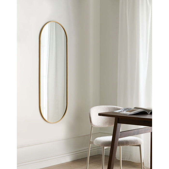 Beliani - AZEVILLE - Wandspiegel - Goud - IJzer
