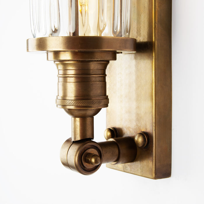 KS Verlichting Muurlamp Astor outdoor Antiek Messing