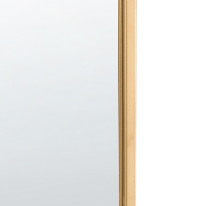 Beliani - AZEVILLE - Wandspiegel - Goud - IJzer