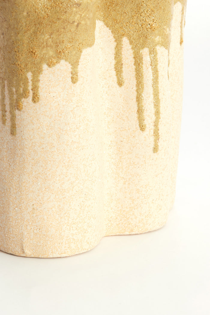 Light & Living - Vaas FLOVILLA - 19.5x10.5x18.5 cm - Wit