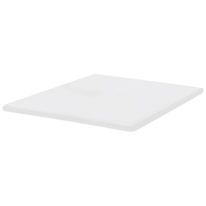 Beliani - DAZZEL - Matrastopper - Wit - 160 x 200 cm - Traagschuim