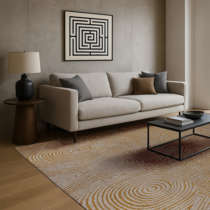 Lola & Moi Tabasco Vloerkleed - Golden Beach - 240 x 340 cm