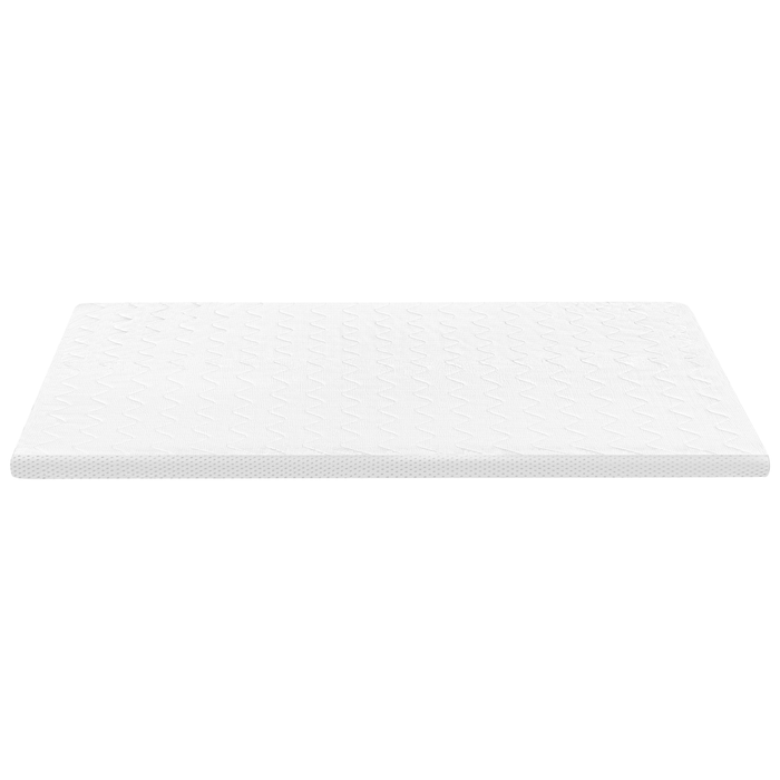 Beliani - FROSTY - Matrastopper - Wit - 180 x 200 cm - Gel