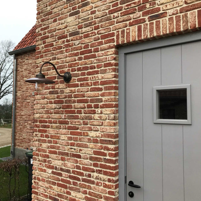 KS Verlichting Landes Stallamp Brons|Koper met 8W bewegingssensor LED