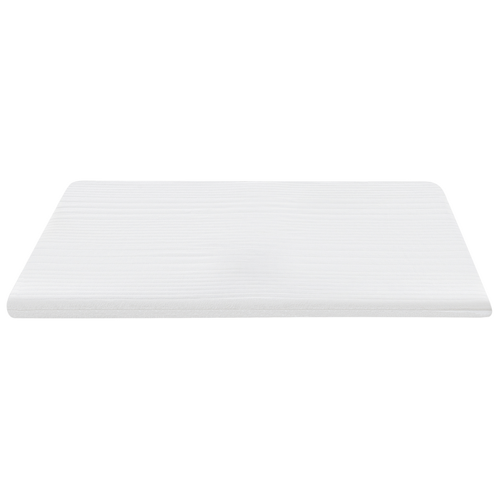 Beliani - DAZZEL - Matrastopper - Wit - 180 x 200 cm - Traagschuim