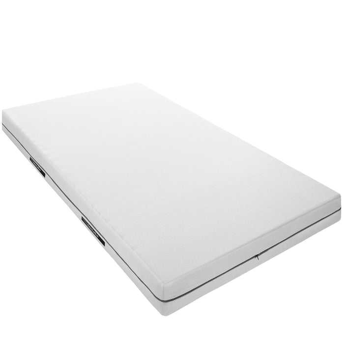 tectake® Matras Sky, 2in1 hardheden, 3D-mesh - Wit