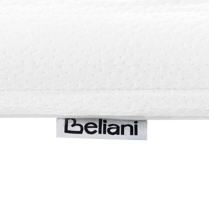 Beliani - DAZZEL - Matrastopper - Wit - 180 x 200 cm - Traagschuim