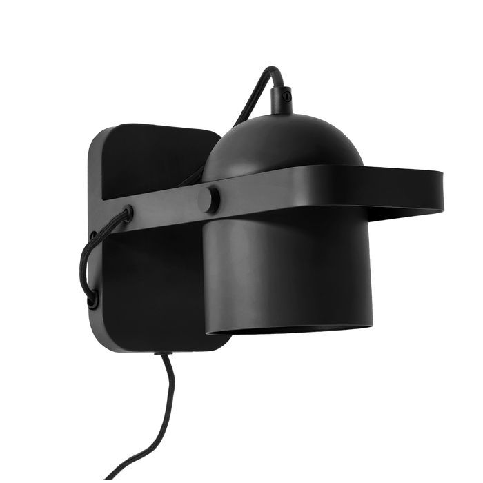 Villa Collection Nesvik Kantelbare Metalen Wandlamp Zwart